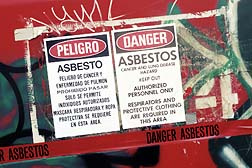 Asbestos Warning